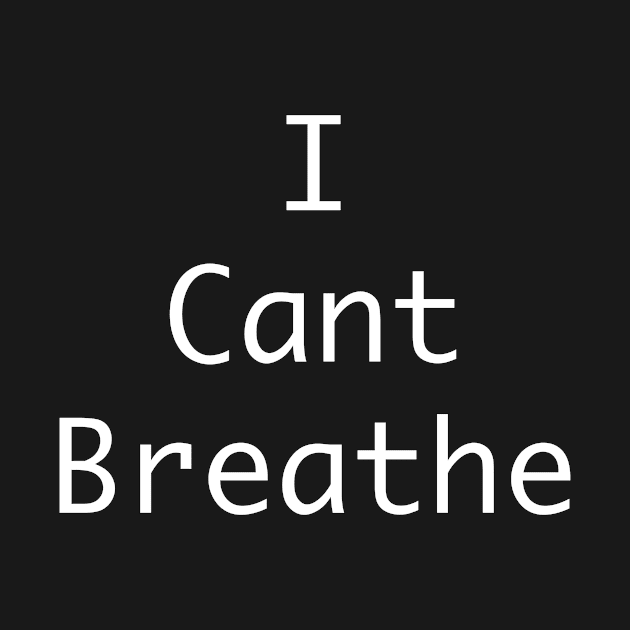 I can't breathe shirt by Zakaveli