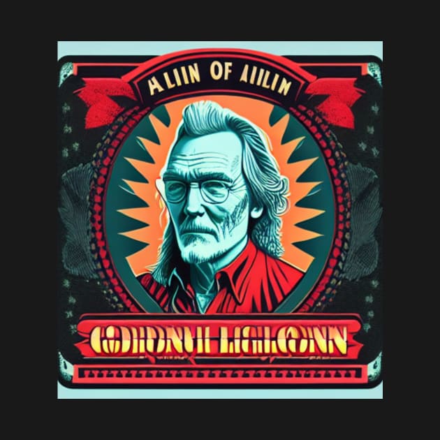 Gordon Lightfoot Tribute T-shirt by Krishanu