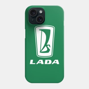 Lada logo 1975s (white) Phone Case