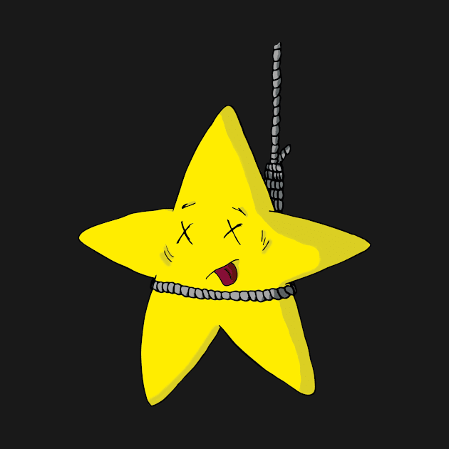 Hanged Dead Star morbid Humor by Foxxy Merch