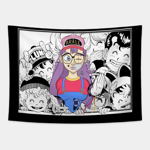 Arale Tapestry by marko0z