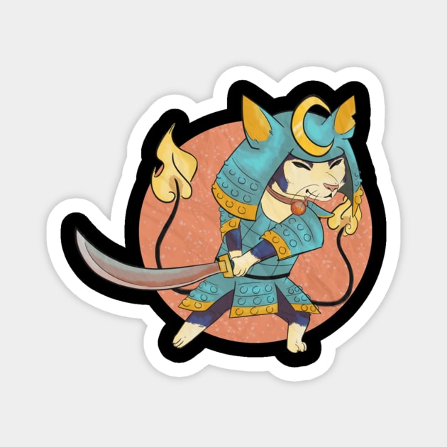 Okami Shogunyan Magnet by LindemannAlexander