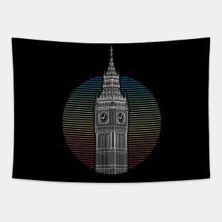 london big ben Tapestry