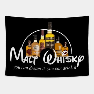 malt whisky | whiskey lover | whiskey parody Tapestry