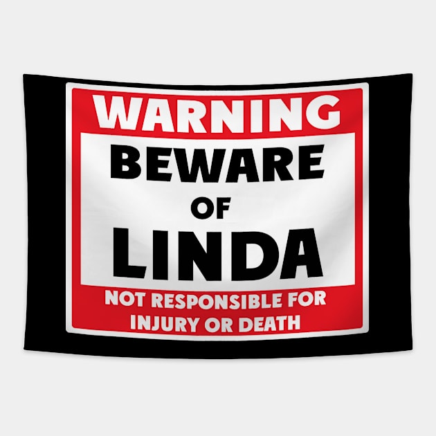 Beware of Linda Tapestry by BjornCatssen