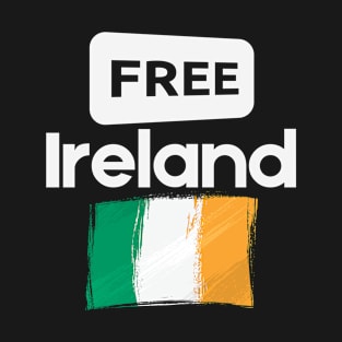 Free Ireland irish T-Shirt