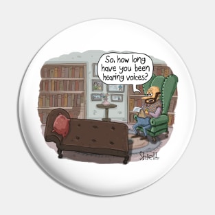 PSYCHIATRIST HEARING VOICES Pin