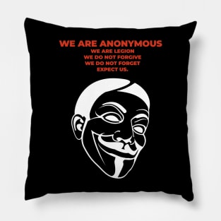 We are Anonymous 2 Pillow