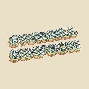 Sturgill Simpson Retro Typography Faded Style T-Shirt