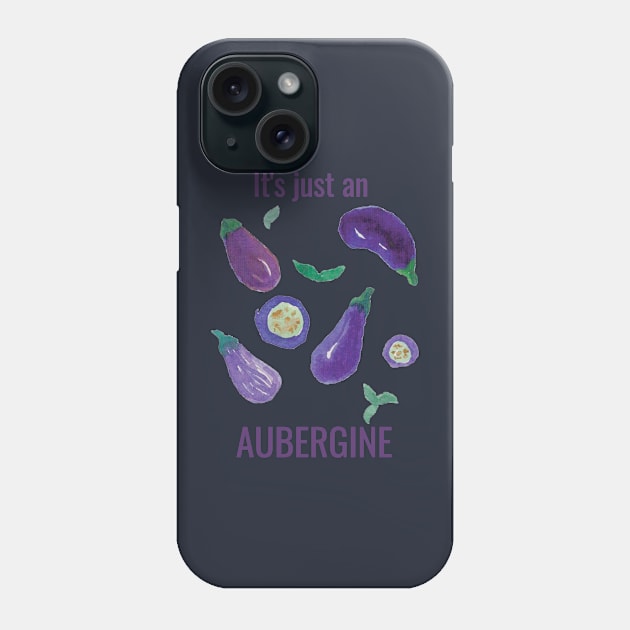 It's just an aubergine Phone Case by OKSiD Store