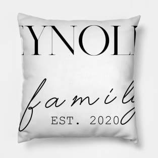 Reynolds Family EST. 2020, Surname, Reynolds Pillow