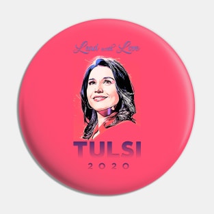 Tulsi - Lead with Love Pin