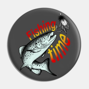 Fishing time Pin