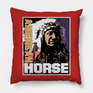 American Horse-2 Pillow