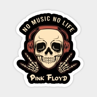 No music no life pink floyd Magnet