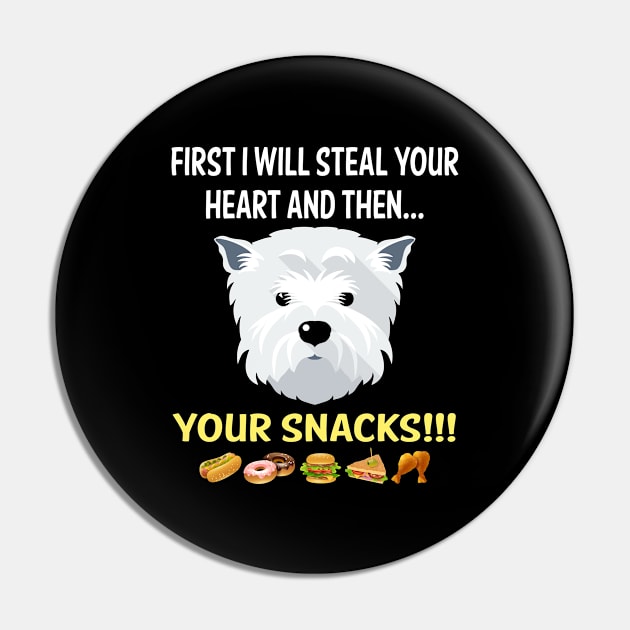 Steal Heart West Highland White Terrier 04 Pin by blakelan128