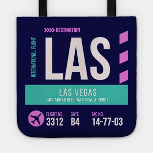 Las Vegas Airport Stylish Luggage Tag (LAS) Tote