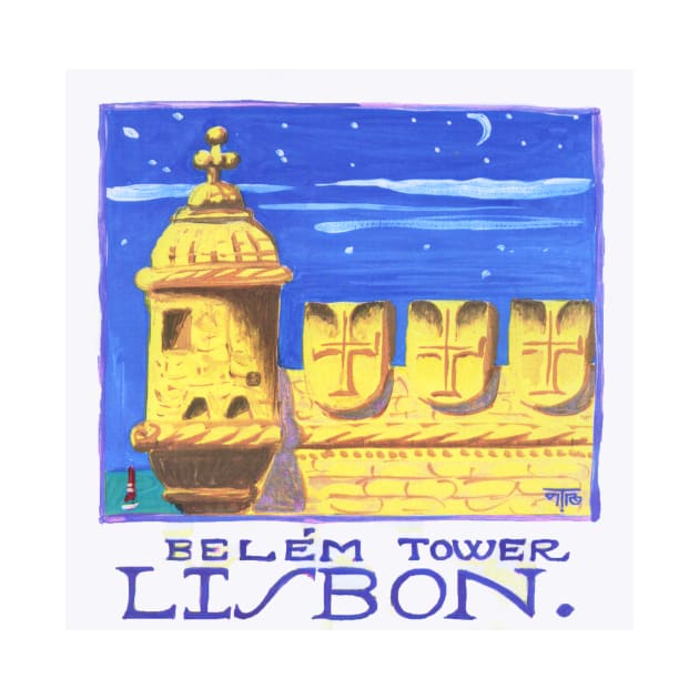 Belém tower by terezadelpilar