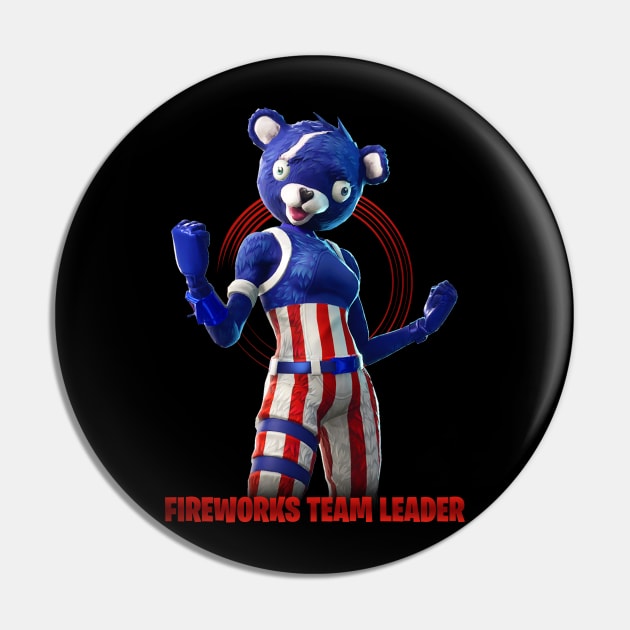 Fireworks Team Leader Pin by fitripe