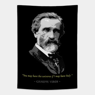 Giuseppe Verdi Quote Tapestry