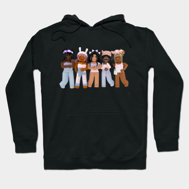 Roblox Girls Pink And Lavender Roblox Hoodie Teepublic - pink roblox hoodie