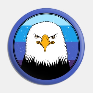 Bald eagle Pin