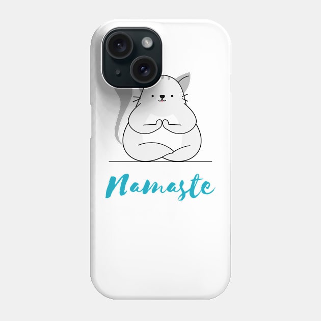 Namaste Phone Case by The "I am" Store