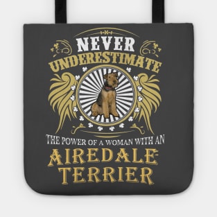 AIREDALE TERRIER TSHIRT Tote