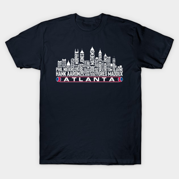 Atlanta Baseball Team All Time Legends, Atlanta City Skyline