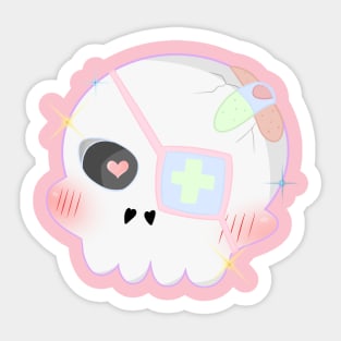 Yami Kawaii Melting Eyeball Bubble-free sticker, Yami Kawaii