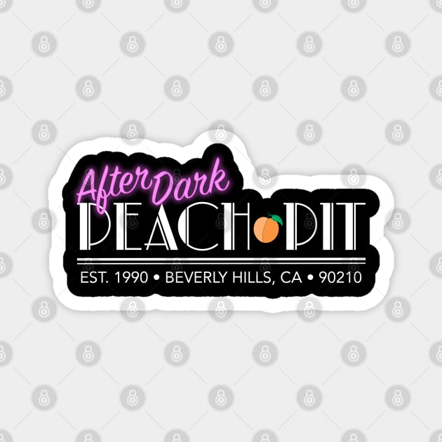 Peach Pit After Dark Magnet by Totally Major