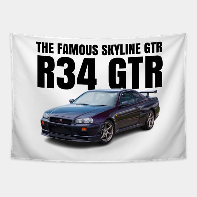 R34 GTR Tapestry by MOTOSHIFT