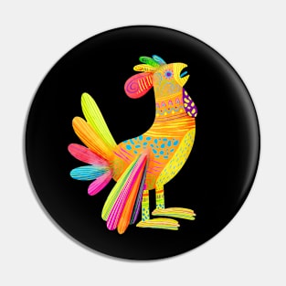 Rooster Pin