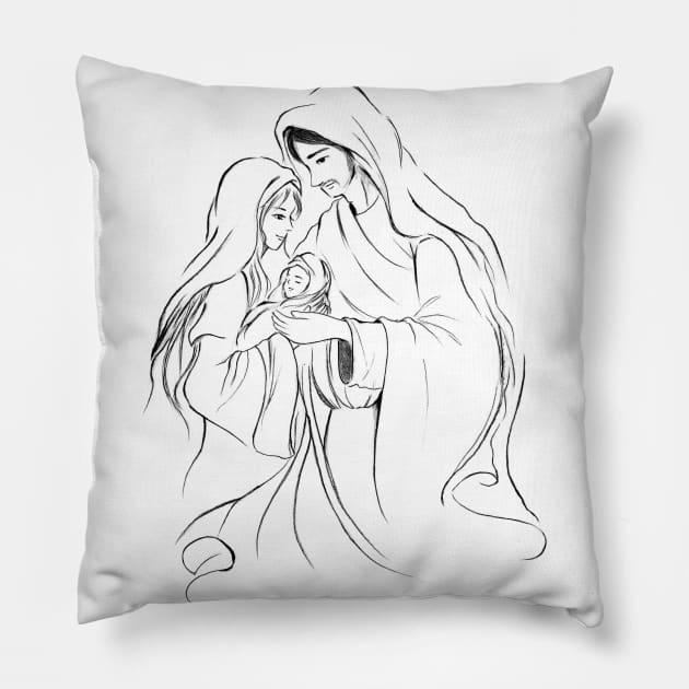 Baby Jesus Pillow by Ammi