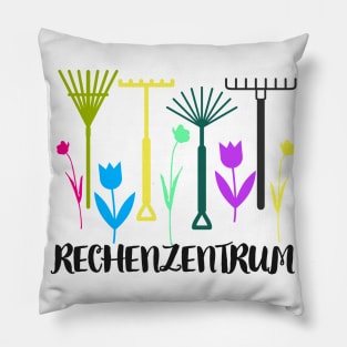 Rechenzentrum Gärtner Humor Gartenarbeit Spaß Pillow