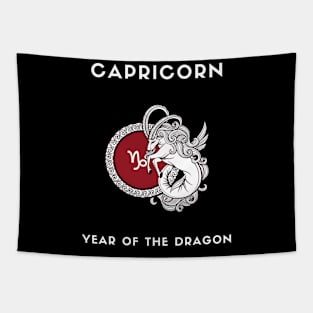 CAPRICORN / Year of the DRAGON Tapestry