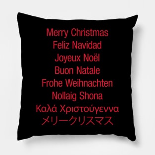 Merry Christmas Pillow