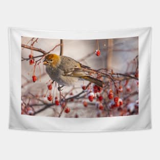 Winter Berries Tapestry