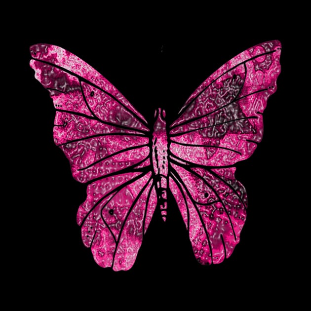 Pink Butterfly by IvaCybergirls