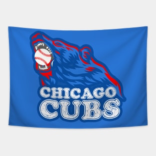 Chicago Cubs Real Fan Tapestry