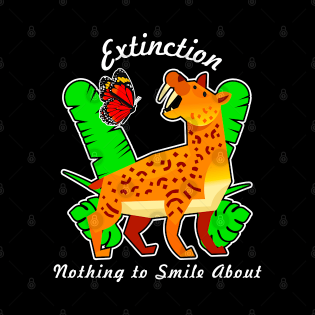 🦖 Smilodon Is Not Smiling about Smilodon Extinction by Pixoplanet