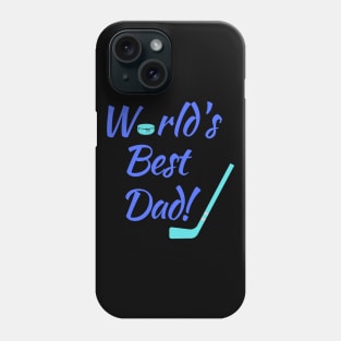 Word'd Best (Hockey) Dad! Phone Case