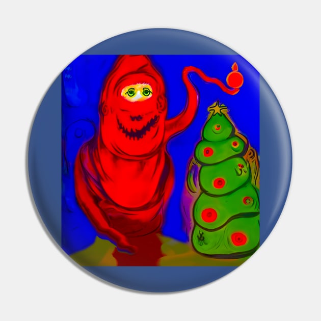 Decorating the Christmas Tree Pin by PictureNZ