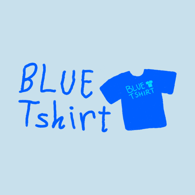 Recursive blue tshirt by Surplusweird