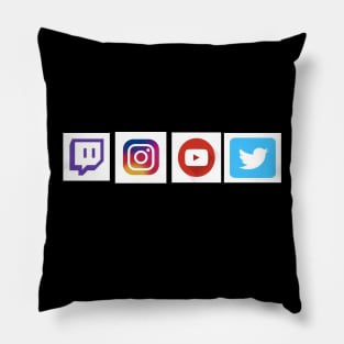 iRewindzy socials Pillow