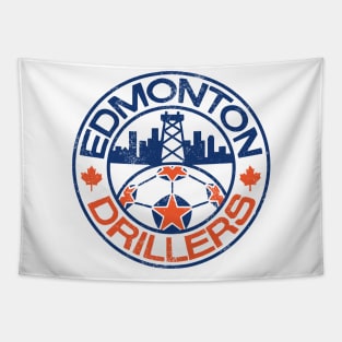 DEFUNCT - Edmonton Drillers Soccer Tapestry