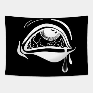 Eye crying Tapestry