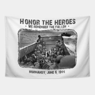 Honor The Heroes - D-Day WW2 Tapestry