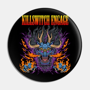 KILLSWITCH ENGAGE MERCH VTG Pin