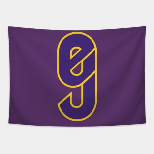 Joe 9 LSU Tapestry